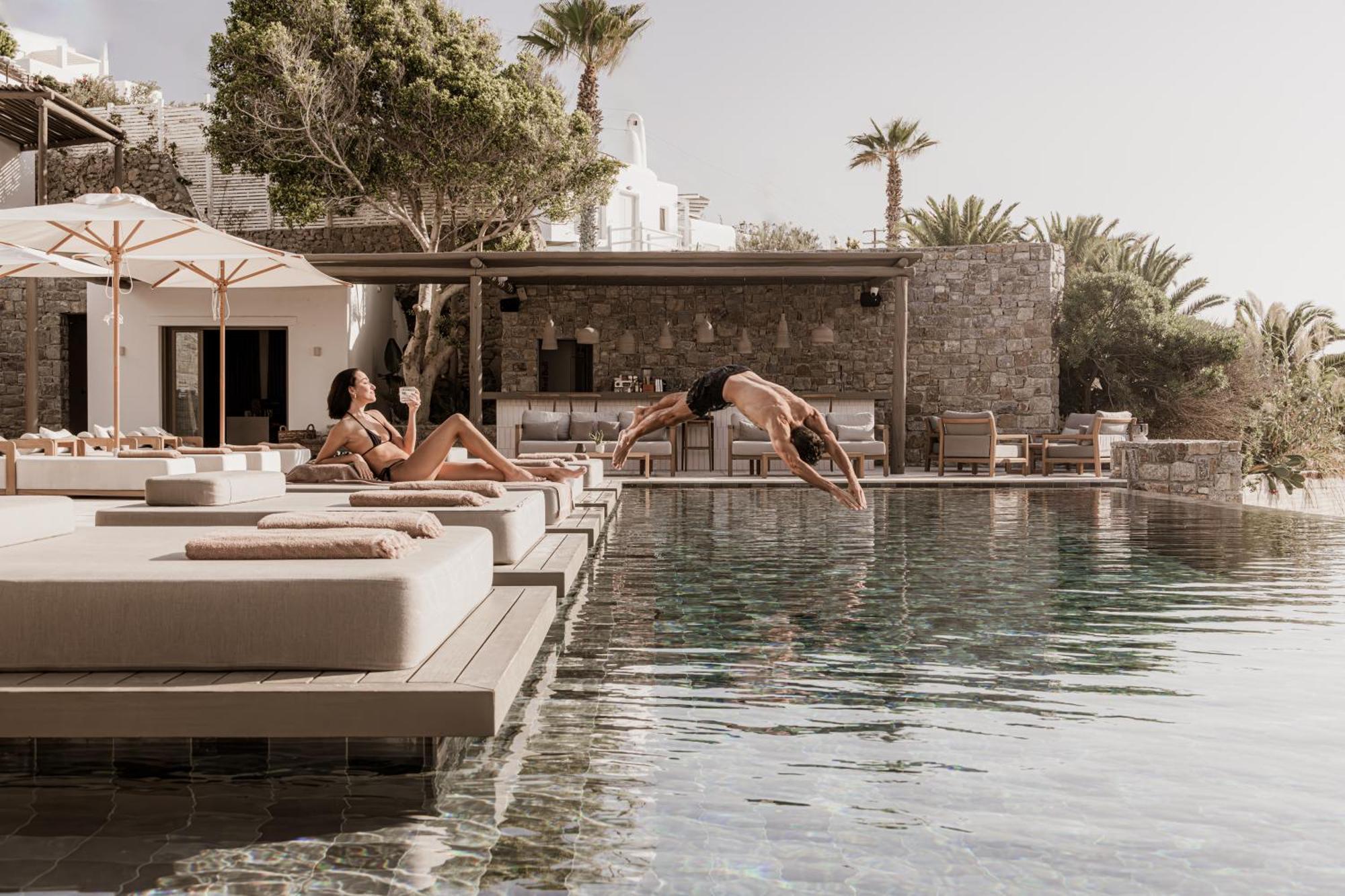 Enigma Mykonos Hideaway Suites Ornos  Exterior foto