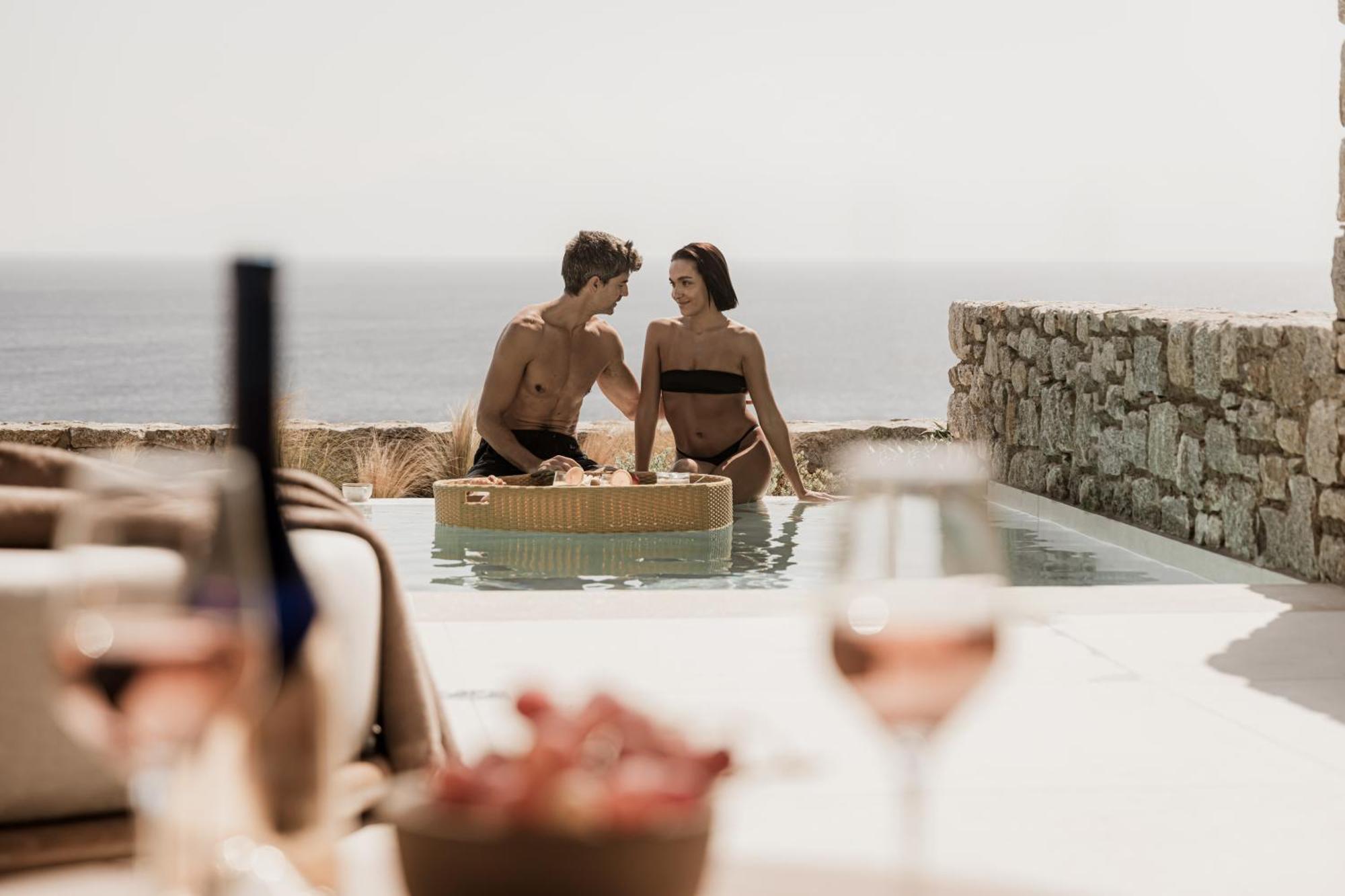 Enigma Mykonos Hideaway Suites Ornos  Exterior foto