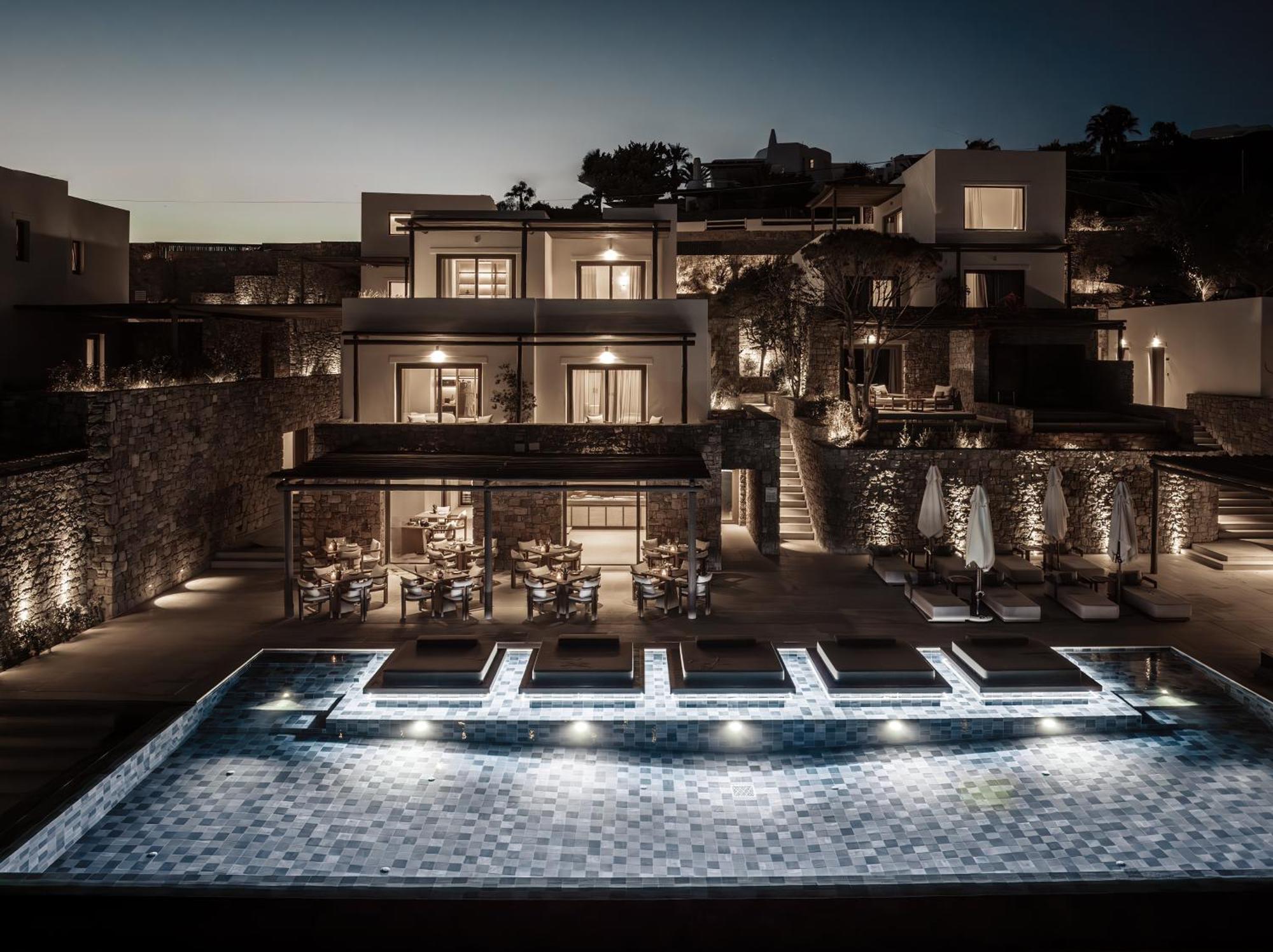 Enigma Mykonos Hideaway Suites Ornos  Exterior foto