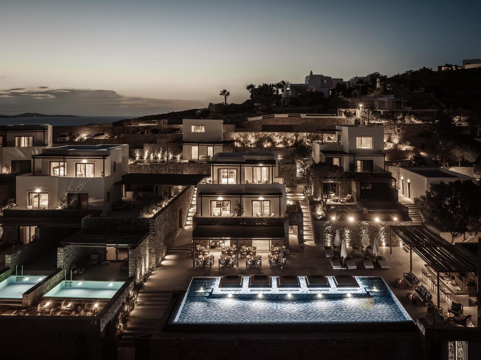 Enigma Mykonos Hideaway Suites Ornos  Exterior foto