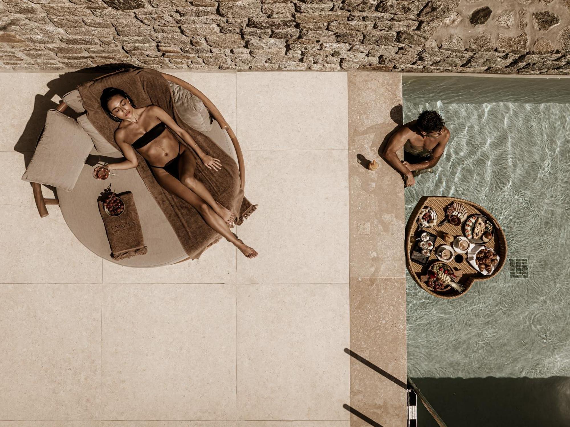 Enigma Mykonos Hideaway Suites Ornos  Exterior foto