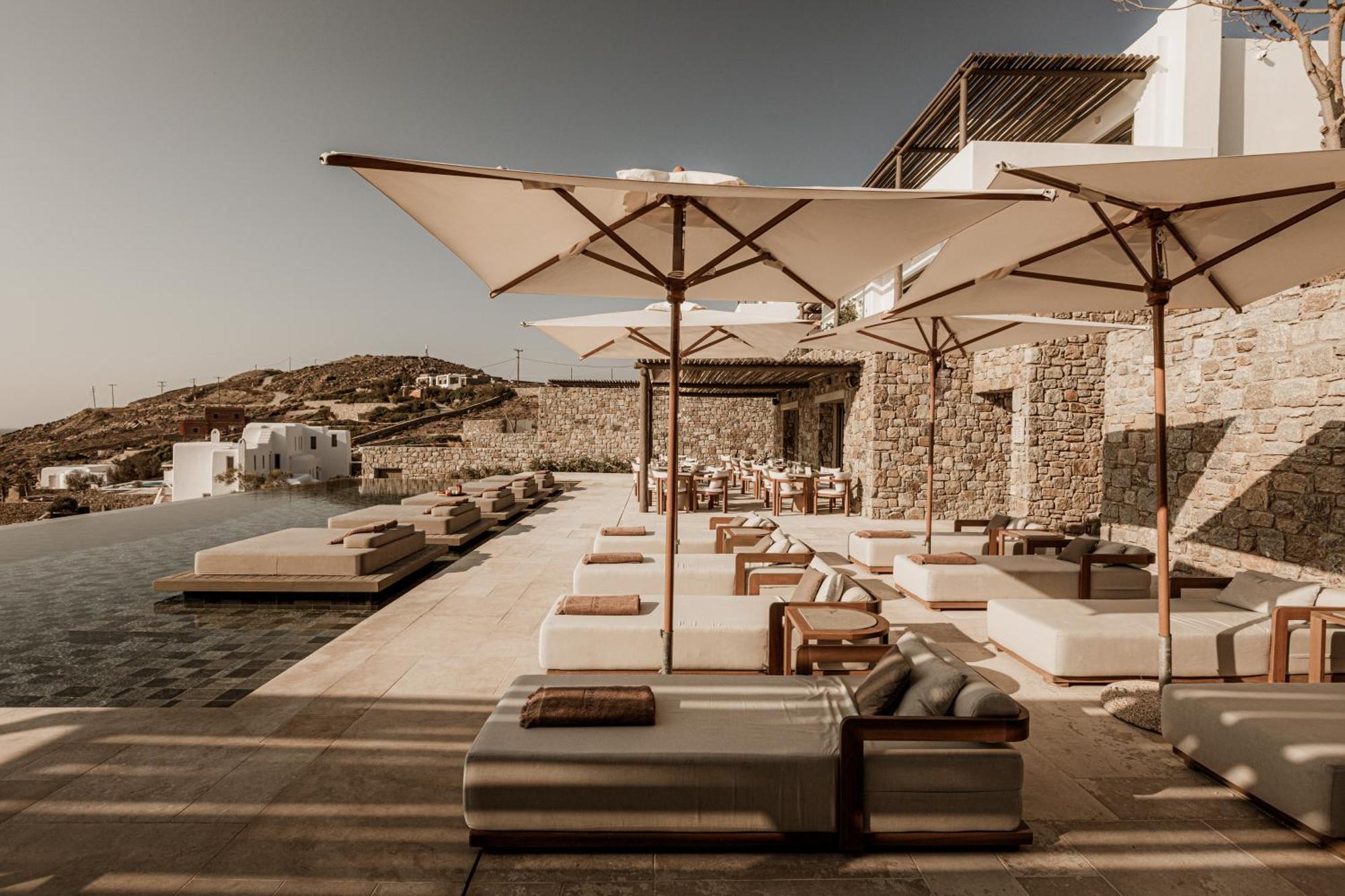 Enigma Mykonos Hideaway Suites Ornos  Exterior foto